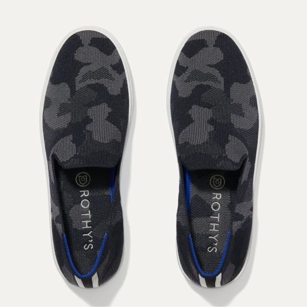 Rothy's The Sneaker Grey Camo